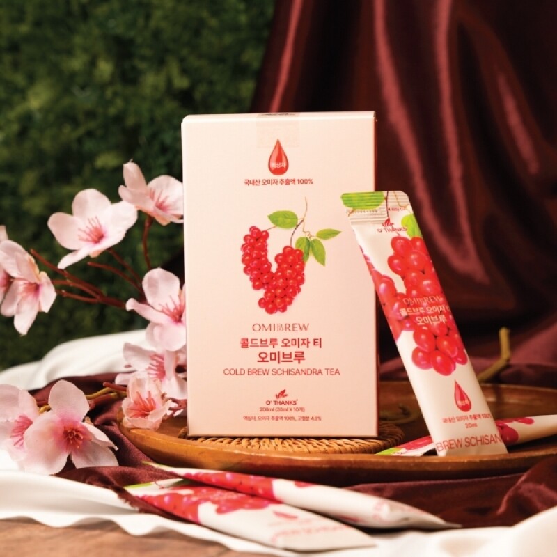 오땡스,[못난이상품] 오땡스 콜드브루 오미자 차 오미브루 200ml (20mlx10입) 오미자원액(무설탕)