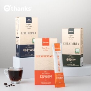 (1+1)오땡스 오가닉 콜드브루 스틱 커피 (300ml x 2개, 교차 구매 가능)