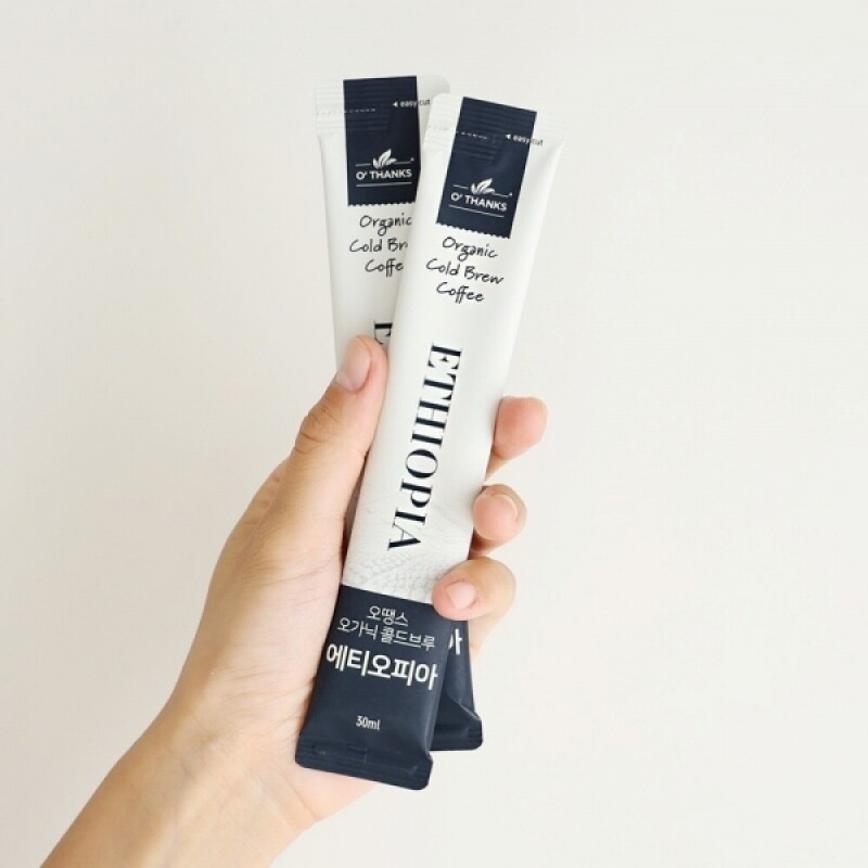 오땡스,(1+1)오땡스 오가닉 콜드브루 스틱 커피 (300ml x 2개, 교차 구매 가능)