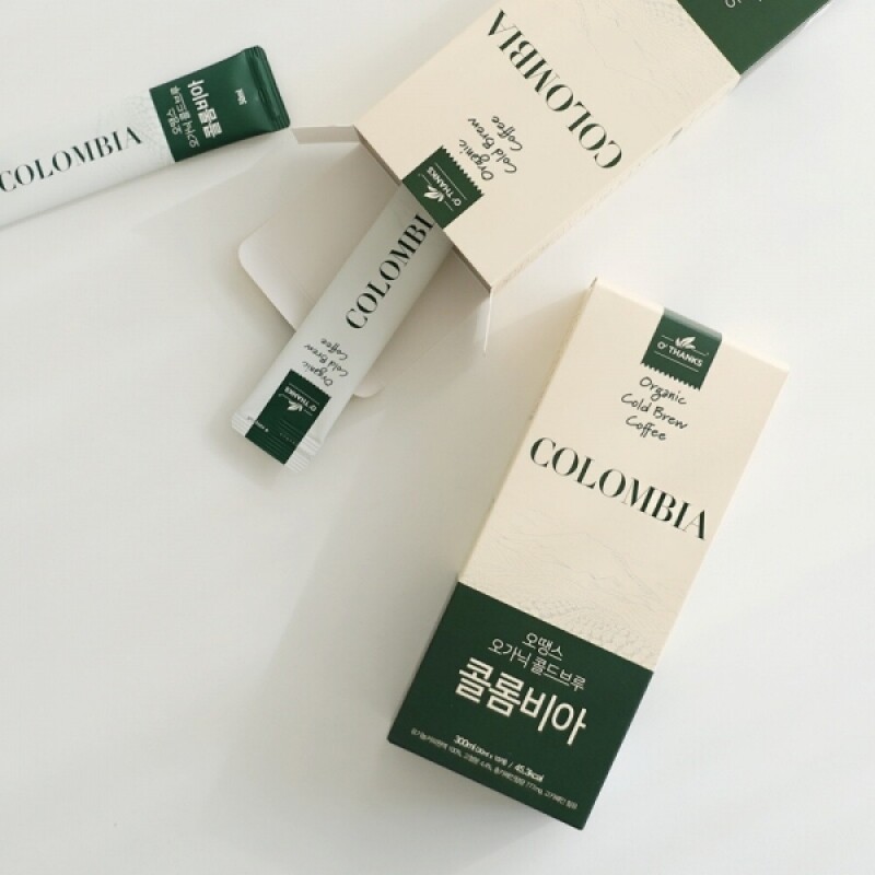오땡스,(1+1)오땡스 오가닉 콜드브루 스틱 커피 (300ml x 2개, 교차 구매 가능)