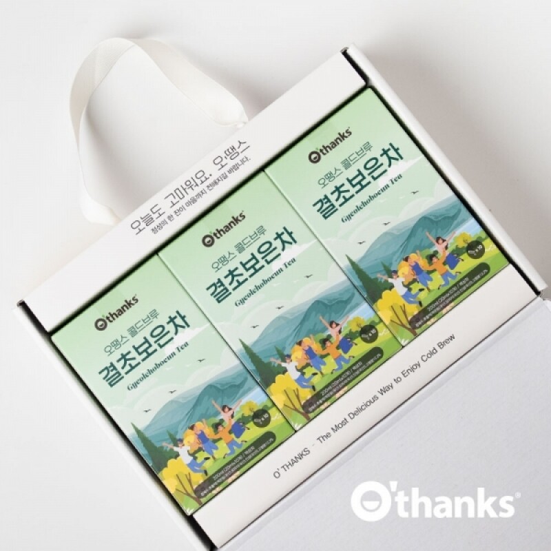 오땡스,오땡스 콜드브루 결초보은차 / 생맥산차 맥문동 오미자 인삼 활력차 / 선물세트