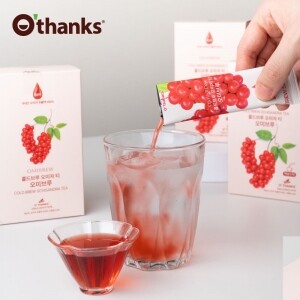 오땡스 콜드브루 오미자 차 오미브루 200ml (20mlx10입) 오미자원액(무설탕), 선물세트