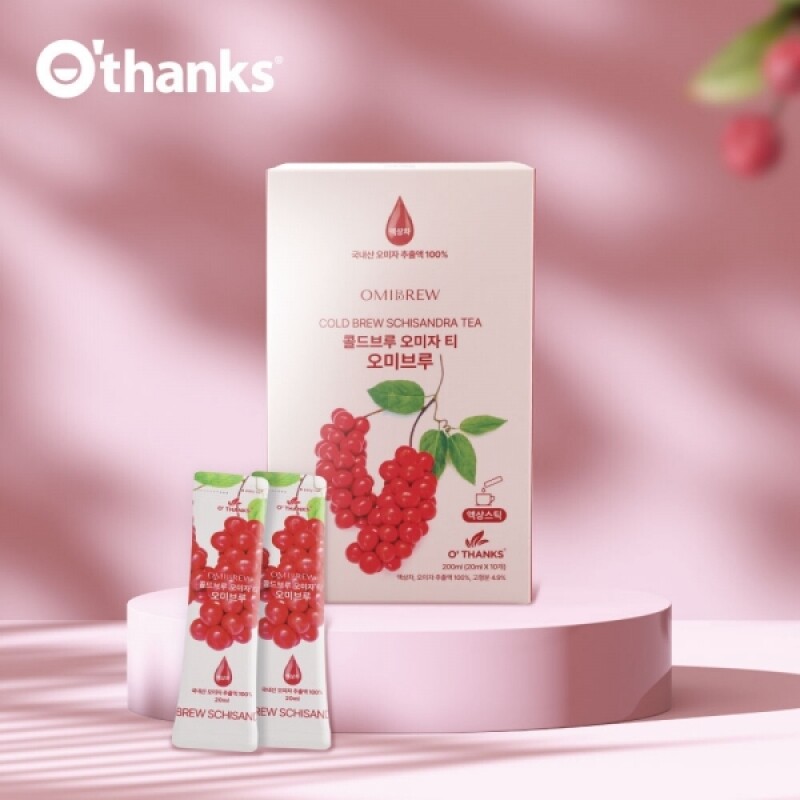오땡스,오땡스 콜드브루 오미브루 선물세트(무설탕 오미자원액)